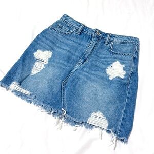 Hollister high rised Jeans Skirt